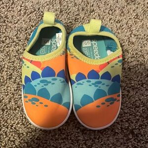 Speedo Kids Water Shoes - Orange and Blue